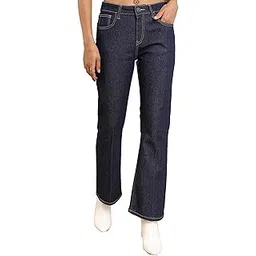 tokyo talkies Women's Bootcut Regular Jeans | Stretchable Mid-Rise Jeans Pant-picture-23