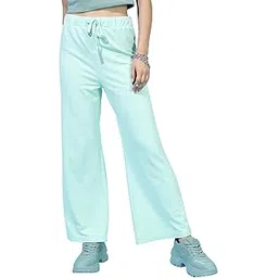 tokyo talkies Women's Bootcut Regular Track Pants | Stretchable Trackpants | Casual Track Pants| Mid-Rise| Gymwear | Sports Wear-picture-20