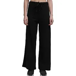 tokyo talkies Women's Bootcut Regular Track Pants | Stretchable Trackpants | Casual Track Pants| Mid-Rise| Gymwear | Sports Wear-picture-21