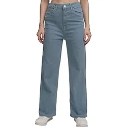 tokyo talkies Women's Flared Regular Jeans | Stretchable Mid-Rise Jeans Pant-picture-23
