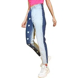 tokyo talkies Women's Mom Fit Regular Mid-Rise Jeans Pant-picture-39