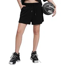 tokyo talkies Women's Regular Fit Regular Shorts | Stretchable Shorts-picture-21