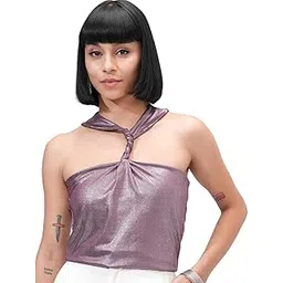 tokyo talkies Women's Solid Relaxed Fit Tops-picture-49