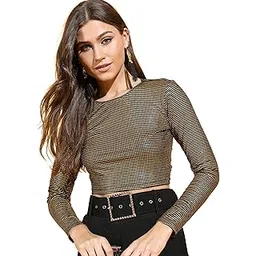 Tokyo Talkies Women's Relaxed Fit Tops-picture-27