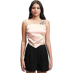 Tokyo Talkies Women's Solid Regular Fit Shirt-picture-44