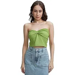 Tokyo Talkies Women's Solid Regular Fit Shirt-picture-43