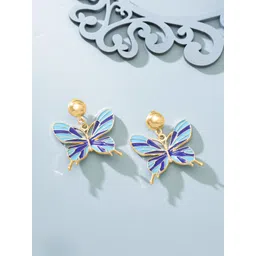 TOKYO TALKIES X rubans FASHION ACCESSORIES Gold Plated Contemporary Studs Earrings-picture-23