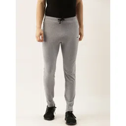 TOM BURG Men Grey Solid Slim Fit Track Pants-picture-41