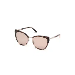Tom Ford Women Butterfly Sunglasses with UV Protected Lens FT0717 57 55G-picture-29