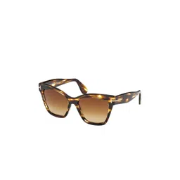 Tom Ford Women Full Rim Butterfly Sunglasses with UV Protected Lens FT1217 55 55F-picture-36