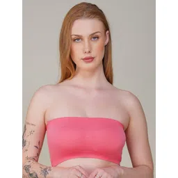 TOMKOT Lightly Padded Non-Wired Full Coverage Seamless Bandeau Bra-picture-16