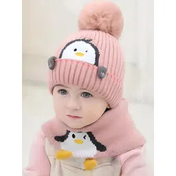 TOMKOT Unisex Kids Woollen Beanie Cap-picture-30