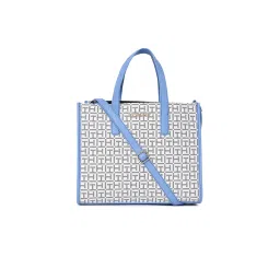 tommy hilfiger accessories Tommy Hilfiger Women White Printed Handbag-picture-13