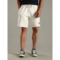 Tommy Hilfiger Beige Cotton Regular Fit Shorts-picture-43