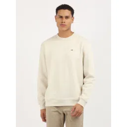 Tommy Hilfiger Beige Cotton Regular Fit Sweatshirts-picture-22