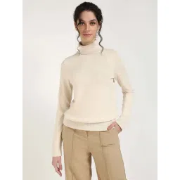 Tommy Hilfiger Beige Heather Regular Fit Sweater-picture-47