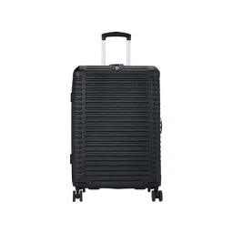 Tommy Hilfiger Black 8 Wheel Medium Hard Cabin Trolley - 46 cm-picture-46