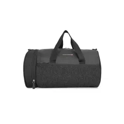 TOMMY HILFIGER Black Andes Logo Duffel Gym Bag-picture-16