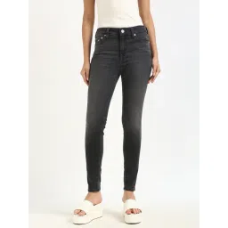 TOMMY HILFIGER Black Cotton Solid Jeans-picture-32