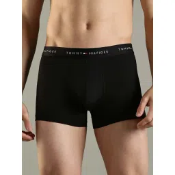 Tommy Hilfiger Black Regular Fit Trunks-picture-16