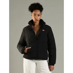 Tommy Hilfiger Black Relaxed Fit Jacket-picture-15