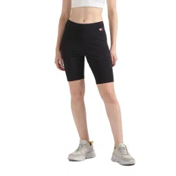 Tommy Hilfiger Black Slim Fit Shorts-picture-10