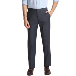 Tommy Hilfiger Black Straight Fit Trousers-picture-20