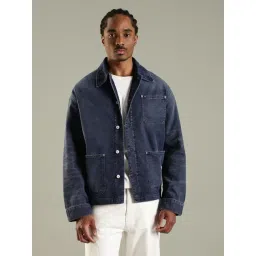 Tommy Hilfiger Blue Cotton Comfort Fit Denim Jacket-picture-32