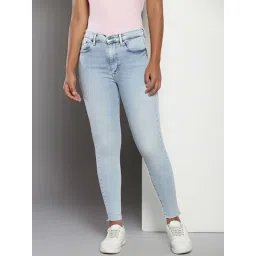 TOMMY HILFIGER Blue Cotton Flared Fit High Rise Jeans-picture-15