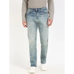 TOMMY HILFIGER Blue Cotton Regular fit Logo Jeans-picture-39