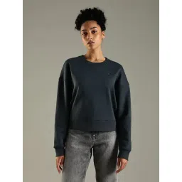 Tommy Hilfiger Blue Cotton Regular Fit Sweatshirt-picture-17