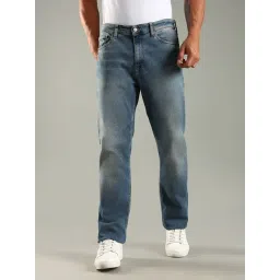 Tommy Hilfiger Blue Cotton Slim Fit Jeans-picture-45