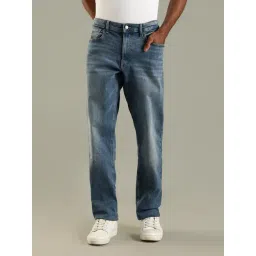 Tommy Hilfiger Blue Cotton Slim Fit Jeans-picture-38