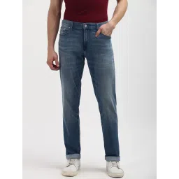 Tommy Hilfiger Blue Cotton Slim Fit Jeans-picture-19