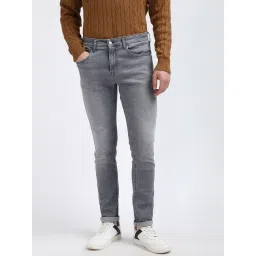 TOMMY HILFIGER Blue Cotton Slim fit Solid Jeans-picture-18