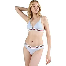 tommy hilfiger Blue Solid Low Rise Swimwear Bikini-Brief-picture-14