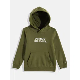 Tommy Hilfiger Boys Brand Logo Hooded Sweatshirt-picture-26