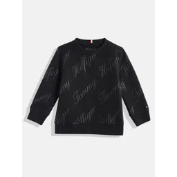Tommy Hilfiger Boys Brand Logo Printed Sweatshirt-picture-38