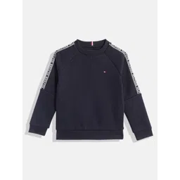 Tommy Hilfiger Boys Brand Logo Taping Sweatshirt-picture-39