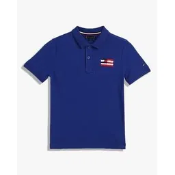 tommy hilfiger Boys Brand Print Regular Fit Polo T-Shirt-picture-11