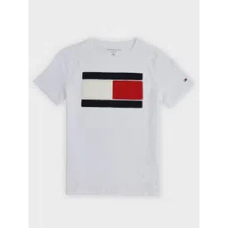 Tommy Hilfiger Boys Colourblocked Round Neck Cotton T-shirt-picture-17