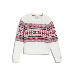 Tommy Hilfiger Boys Cotton Geomteric Printed Sweatshirt-picture-11