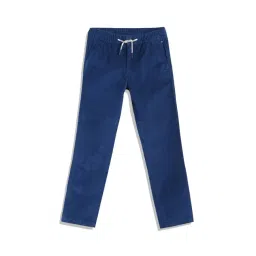 Tommy Hilfiger Boys Deep Indigo Self Regular Fit Trousers-picture-35