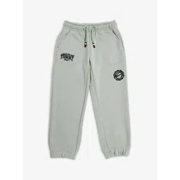 Tommy Hilfiger Boys Europe Logo Printed Relaxed Fit Mid-Rise Joggers-picture-28