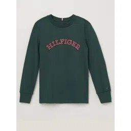 Tommy Hilfiger Boys Green Cotton Embroidery T-Shirt-picture-26