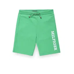 TOMMY HILFIGER Boys Green Graphic Shorts-picture-10