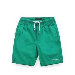 Tommy Hilfiger Boys Green Solid Comfort Shorts-picture-35