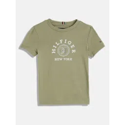 Tommy Hilfiger Boys Green T-Shirt-image-36