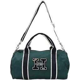 tommy hilfiger Boys Logo Green Polyester Duffle Bag-picture-12