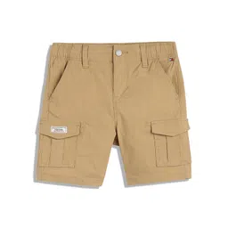 Tommy Hilfiger Boys Mid-Rise Regular Fit Cotton Cargo Shorts-picture-21